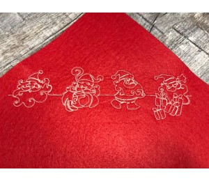 Stickserie - Weihnachtsfreunde